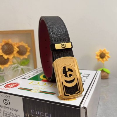 品名：古奇.Gu...Ci 材质：原单牛皮腰带 专柜原单品质、做工精细，时尚大牌，送人自用首选 包装： 请认准如图专柜包装赠送打孔器手提袋专柜礼盒宽度3.8Cm