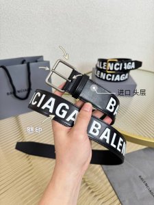 巴黎世家 Balenciaga 宽度4.0Cm 是法国的奢侈品牌，作为时尚界最具影响力品牌之一的地位。设计师源于：都市时尚潮流独特的设计风格，采用进口小牛皮制作