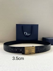 宽度3.5Cm 这款腰带扣是Dior新款单品，延续经典设计，采用“Cd Icon”标志造型，以复古色精心打造。可与各式35毫米腰带搭配，提升格调，打造优雅精致的