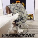 品名：古奇.Gu Cci镶钻 型号：认准如图专柜包装，赠送打孔器 材料：百分百头层牛皮，保证真皮。24K镶钻钢扣专柜同等质量， 送人自用首选 包装： 请认准如图