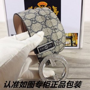 品名：古奇.Gu Cci镶钻 型号：认准如图专柜包装，赠送打孔器 材料：百分百头层牛皮，保证真皮。24K镶钻钢扣专柜同等质量， 送人自用首选 包装： 请认准如图