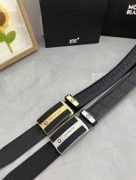 品名 万宝龙 Montblanc 自动带 材质 原单牛皮腰带 百分百头层牛皮腰带保证真皮 24K纯钢扣 专柜原单品质 做工精细 时尚大牌 送人自用首选 包装 请