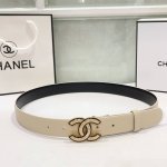-Chanel 3.0Cm 新款上新，双排钻石加滴胶，搭配头层牛皮，时尚百搭！