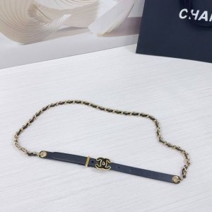 Cm 链条款香奈儿腰带，双面头层牛皮皮料，长度：.75.80.85.90.95.100欧，铜五金扣原版开模定制庆祝]