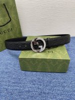 Gucci 经典款进口原厂印花面 搭配原版皮底 精品钢扣 宽4.0 Cm 经典永不过时款 潮流大方 时尚百搭