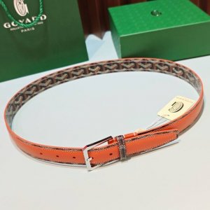 Goyard戈雅，宽度3.0Cm，长度:75.80.85.90.95.100.欧，带身采用进口头层牛皮、Goyard专柜材料精心制作而成，精品纯铜扣，高端大气，