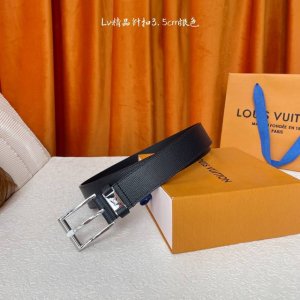 louis Vuitton驴牌 经典原单品质，经典手掌纹面原版平纹底，搭配原单精品针扣，精工制作，细节看图，实物拍摄，高端奢华，宽度3.5Cm