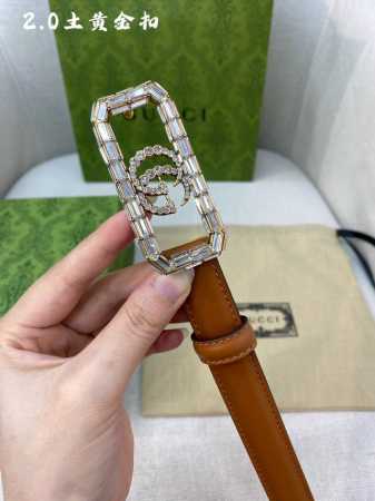 特 Gucci 古奇官网经典 正品规格 2.0Cm原版品质头层小牛皮搭配进口底 - 点击图像关闭