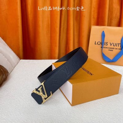 特 Louis Vuitton ：经典原单品质，一面荔枝纹压花一面平纹底，原单精品钢扣，精工制作，细节看图，实物拍摄，高端奢华，宽度4.0Cm
