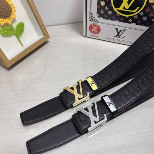 品名：Lv..路易..威登 材质：原单牛皮腰带 百分百头层牛皮腰带保证真皮，24K纯钢扣，专柜原单品质、做工精细，时尚大牌，送人自用首选 包装：