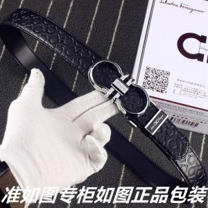 品名：菲拉格木原单 DDD 型号：请认准如图专柜包装，赠送打孔器 DDD 材料：百分百头层牛皮，保证真皮。24K纯钢扣专柜同等质量， 送人自用首选 DDD 包装