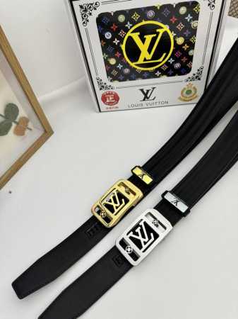 品名：Lv..路易..威登自动带 材质：原单牛皮腰带 百分百头层牛皮腰带保证真皮，24K纯钢扣，专柜原单品质、做工精细，时尚大牌，送人自用首选 包装： 请认准如 - 点击图像关闭