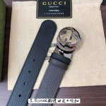 特P170 Gucci 古奇官网经典 正品规格 3.8Cm原版品质头层小牛皮压花 进口头层底 双G抛光旋转亮面扣