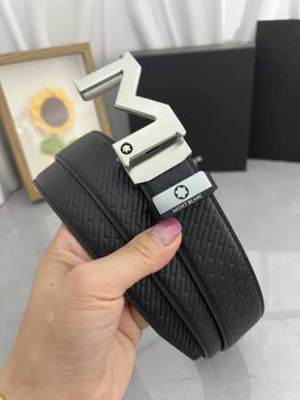 品名：万宝龙 Montblanc 自动带 材质：原单牛皮腰带 百分百头层牛皮腰带保证真皮，24K纯钢扣，专柜原单品质、做工精细，时尚大牌，送人自用首选 包装： - 点击图像关闭