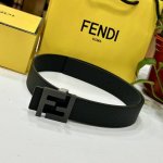 Fendl 芬迪 宽38Mm双面原版小牛皮 搭配单钌钯电镀扣 完美的手感.油边 出众的设计.风格 高贵奢华 时尚大方 高清实拍 货真价实 品质保证 双面用