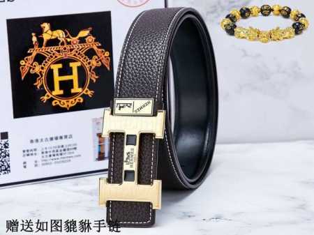 皮带：爱玛仕.Her...原单 腰带：百分百头层牛皮，保证真皮。24K纯钢扣双面可用专柜同等质量， 送人自用首选 包装： 请认准如图专柜包装，赠送打孔器，银联发 - 点击图像关闭