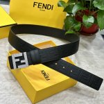 FENDl 芬迪 宽40MM双面原版小牛皮 搭配单钌钯电镀扣 完美的手感.油边 出众的设计.风格 高贵奢华 时尚大方 高清实拍 货真价实 品质保证 双面用