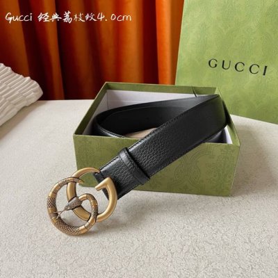 特P160 Gucci 经典款荔枝纹面 搭配进口原厂底 宽4.0 Cm 潮流大方 时尚百搭 经典款永不过时
