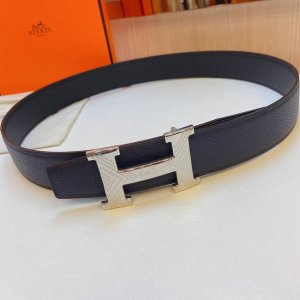特 Hermes ㊣ 38Mm腰帶 精钢五金 搭配双面原版皮，双面可用！高端大气上档次！