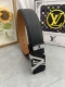 品名：Lv..路易..威登原单 材质：原单牛皮腰带 百分百头层牛皮腰带保证真皮，24K纯钢扣，专柜原单品质、做工精细，时尚大牌，送人自用首选 包装： 请认准如图