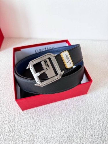 品名：卡地亚 Cartier 原单 腰带 皮带 型号：针扣，原版经典针式扣头，实物拍摄，双面头层牛皮 材料：百分百头层牛皮，保证真皮。双面可用专柜同等质量，原版
