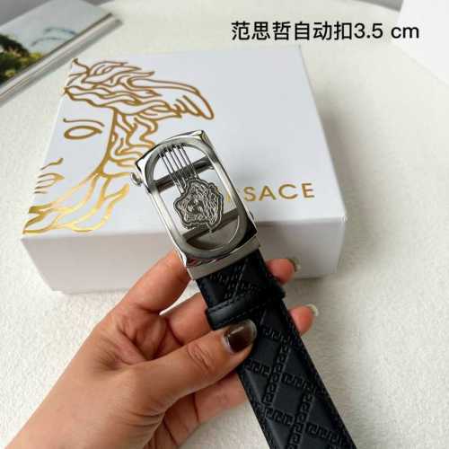 特 品牌： 范思硩 新款进口小牛皮，手感细腻柔软。搭配纯钢自动精品钢扣，男士必备！宽度：3.5Cm