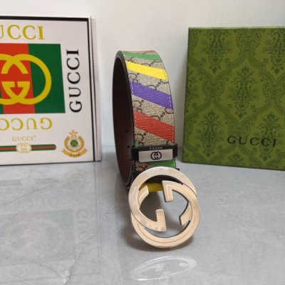 品名：古奇.Gu...Ci 原单 材质：原单牛皮腰带 专柜原单品质、做工精细，时尚大牌，送人自用首选 包装： 请认准如图专柜包装赠送打孔器手提袋专柜礼盒宽度3.