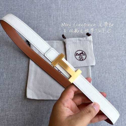 配全套包装礼盒 爱 马 仕 女款 专柜在售爆款 感谢客户反馈实拍图，顶级货2.5Cm 自己看细节都有货 码数齐