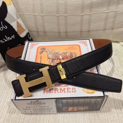 品名：爱马仕.Hermès 原单 材质：原单牛皮腰带 百分百头层牛皮腰带保证真皮，24K纯钢扣，专柜原单品质、做工精细，时尚大牌，送人自用首选 包装： 请认准如