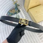 巴宝莉 特种皮腰带自动带系列 ，原厂五金精品不锈钢扣，手感柔软舒适 宽3.5Cm。