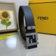 品名：芬迪 Fendi 原单 材质：原单牛皮腰带 百分百头层牛皮腰带保证真皮，24K纯钢扣，专柜原单品质、做工精细，时尚大牌，送人自用首选 包装： 请认准如图专