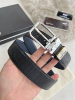 品名：万宝龙.Montblanc原单 腰带 皮带 型号：针扣，新款原版经典精品针式扣头，实物拍摄，原版头层牛皮 材料：百分百头层牛皮，保证真皮。双面可用专柜同等