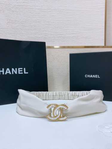 Chanel 光面Cc黄铜搭扣. 羊皮弹力腰带 弹性极好 3.0Mm精品 手感柔软 码数含扣70、75、80、85、90