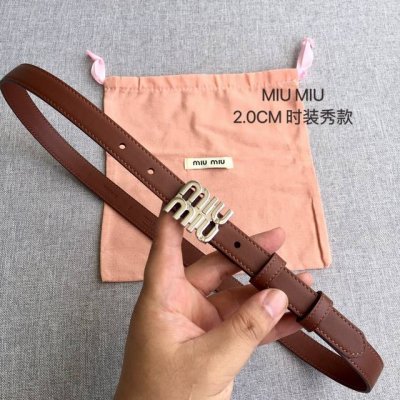 Miu Miu原单 专柜在售爆款 感谢客户反馈实拍图，顶级货 2.0Cm自己看细节 都有货 码数齐