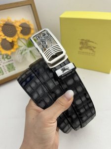 品名：巴宝莉 自动带 材质：原单牛皮腰带 百分百头层牛皮腰带保证真皮，24K纯钢扣，专柜原单品质、做工精细，时尚大牌，送人自用首选 包装： 请认准如图专柜包装赠