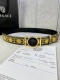 特 宽度4.0Cm Versace 范思哲 此款palazzo腰带采用牛皮革面料制作，并饰有le Pop Classique图案印花和标志性的美杜莎五金配件。