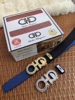 品名：菲拉格幕 原单皮带 材质：原单牛皮腰带 百分百头层牛皮腰带保证真皮，24K纯钢扣，专柜原单品质、做工精细，时尚大牌，送人自用首选 包装： 请认准如图专柜包