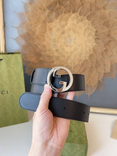 特 Gucci专柜货 正版开模 原厂进口面料顶级做工 原单品质 高端商务休闲款 简约百搭 宽度4.0