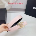 3.0Cm香奈儿腰带，头层牛皮双面配色可用，长度：.75.80.85.90.95.100欧，精品玉石钻钢扣原版开模定制庆祝]