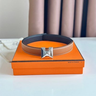 特 H Buckle & Reversible Leather Strap 24Mm