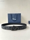 宽度3.5Cm Dior 这款砂黑 金 白 枪多色饰面 不锈钢腰带扣是春季男装系列新品，展示 Cd30 标志，灵感源自 B30 运动鞋。可与各式 35 毫米腰带