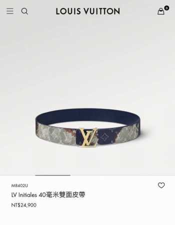 特P160 寬：40Mm 驢家新品 寬度40Mm 雙面腰帶 一面Monogram帆布呈現清新扎染工藝 小牛皮配色底 全新復古設計五金 與皮具系列多款單品相得益彰 - 点击图像关闭