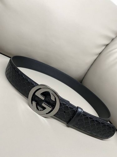 Gucci 古琦 进口小牛皮 热压小G 进口硅胶底 不容易损伤皮面 4.0宽