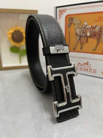 品名：爱马仕.Hermès 原单 材质：原单牛皮腰带 百分百头层牛皮腰带保证真皮，24K纯钢扣，专柜原单品质、做工精细，时尚大牌，送人自用首选 - 点击图像关闭