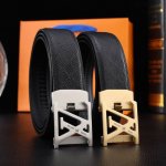 路易威登自动秘原单高端品质专柜官网同步宽度3.5自动精美扣头意大利进口头层小牛皮原版花纹纹理消晰真实感超强打造全新的视觉3D郊果高档客户入手送礼自用佳品 长度