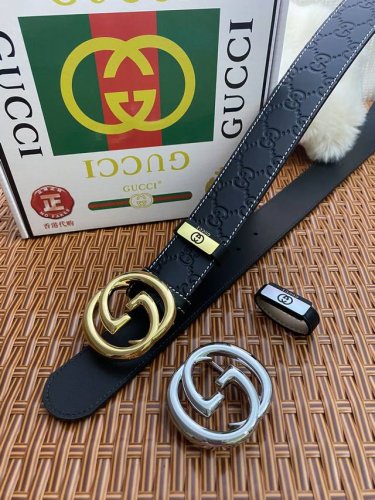 品名：古奇.Gu...Ci 原单 材质：原单牛皮腰带 百分百头层牛皮腰带保证真皮，24K纯钢扣，专柜原单品质、做工精细，时尚大牌，送人自用首选 包装： 请认准如
