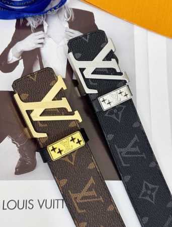 皮带：Lv..路易..威登顶级复刻- 腰带：原单品质百分百进口原厂头层牛皮，保证真皮。雕花设计.真空电镀.永不掉色.24K纯钢扣头层小牛皮系列双面可用专柜同等质 - 点击图像关闭
