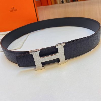 特 Hermes ㊣ 38Mm腰帶 精钢五金 搭配双面原版皮，双面可用！高端大气上档次！