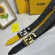 品名：芬迪 Fendi 原单 材质：原单牛皮腰带 百分百头层牛皮腰带保证真皮，24K纯钢扣，专柜原单品质、做工精细，时尚大牌，送人自用首选 包装： 请认准如图专