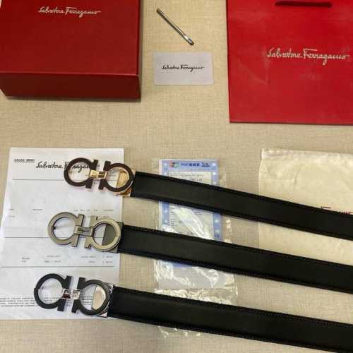 品牌：菲拉格慕Ferragamo 等级：原版品质.头层牛皮 专柜售经典爆款开模。油边精致 电脑车线 手感柔软.实物拍摄无修饰 上身效果超好、长度可裁剪.配专柜全